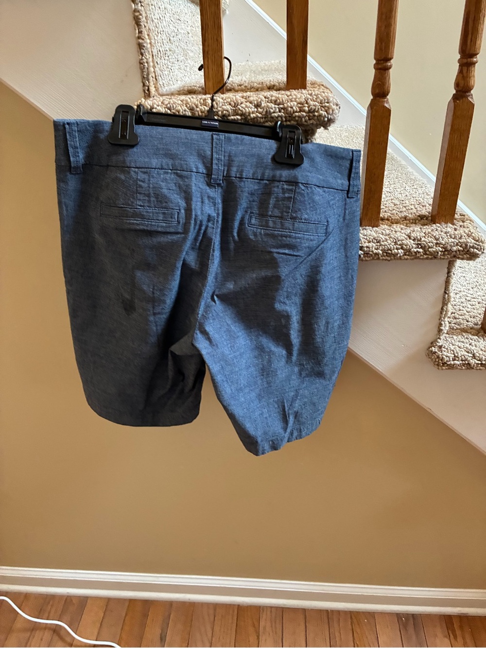 Women’s J Crew Classic Blue Cotton-Blend Shorts